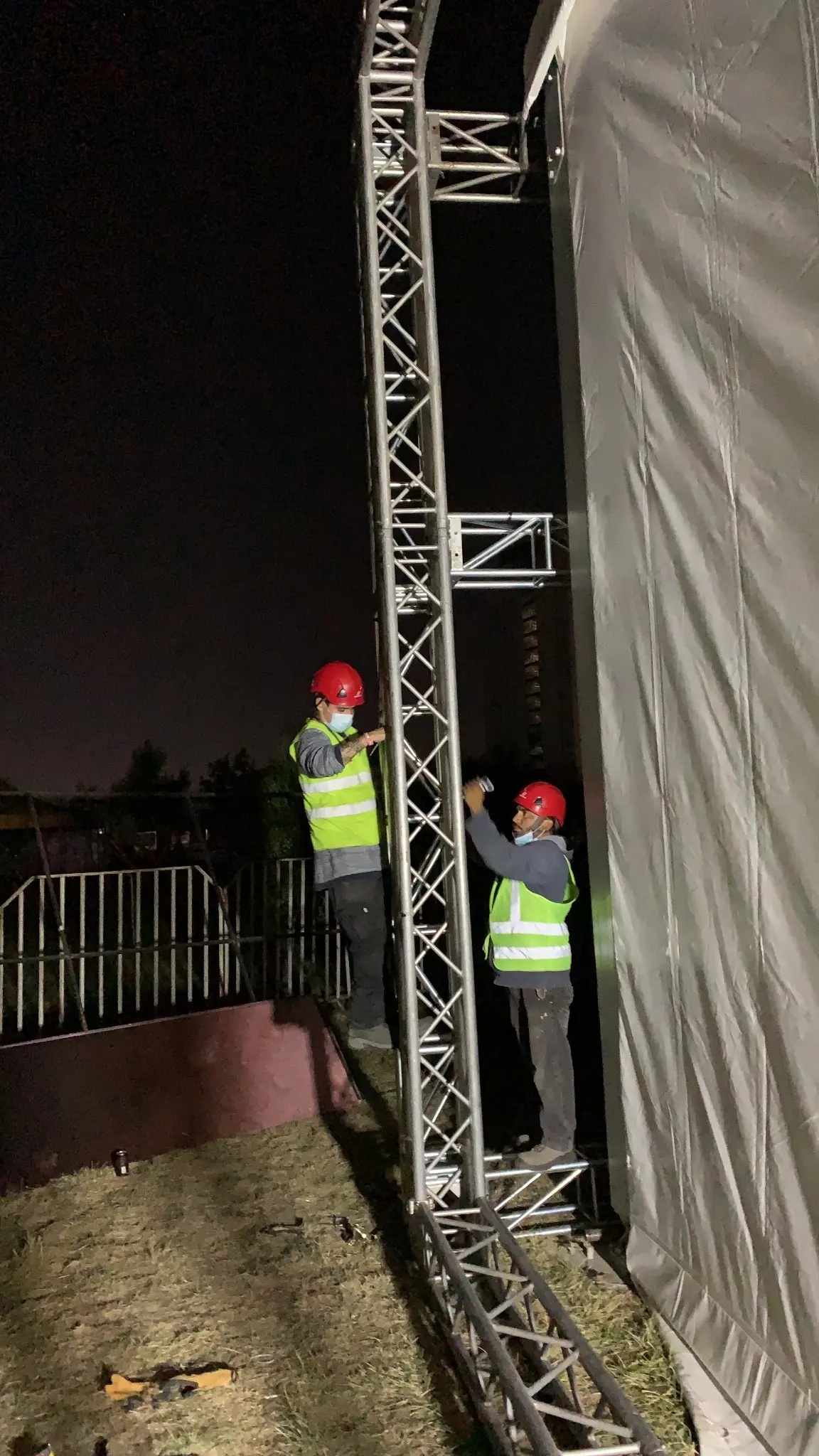 Instalación en terreno, caso Natura · Lollapalooza 2022
