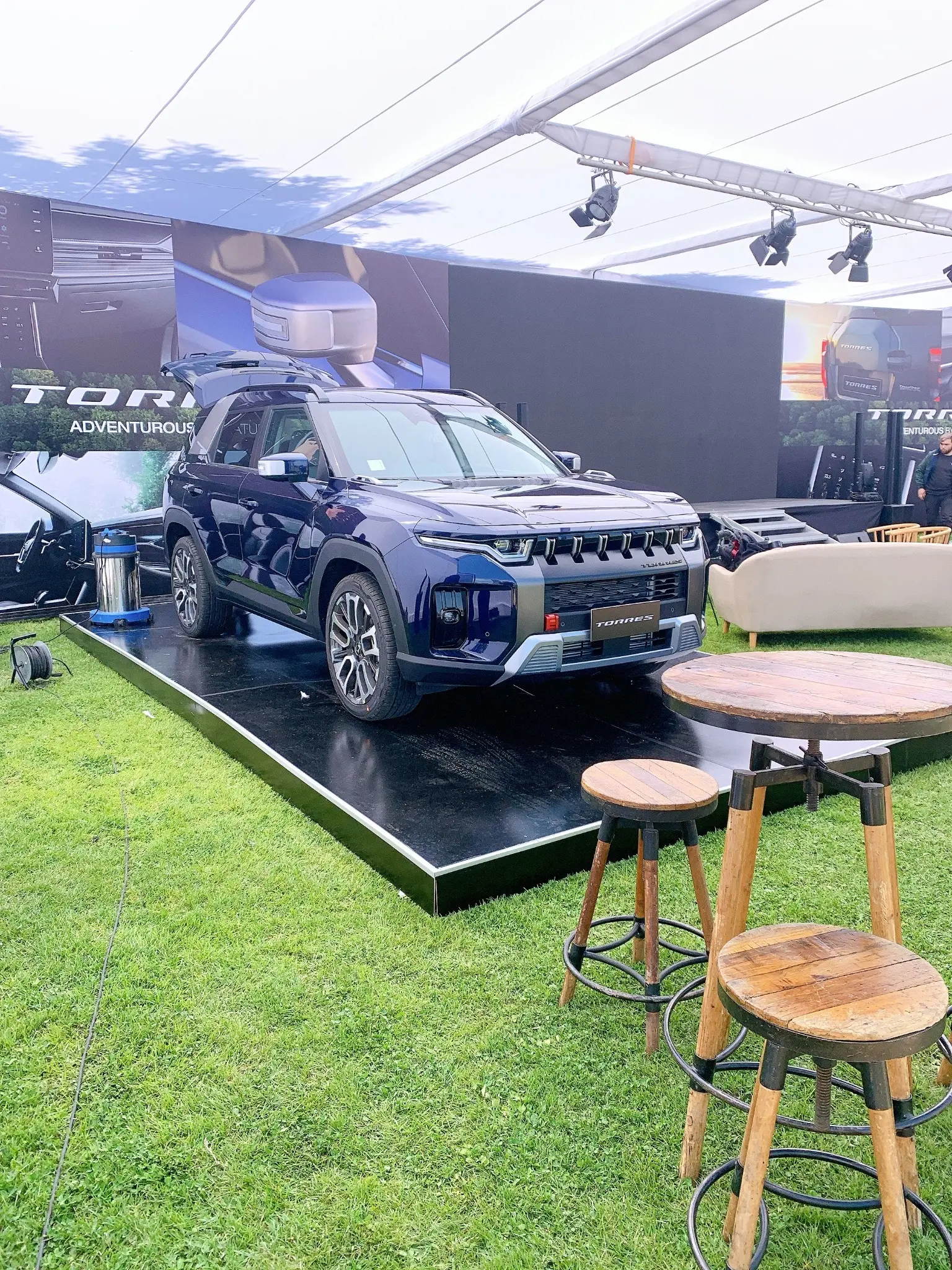 Integración en el evento, caso SsangYong Torres