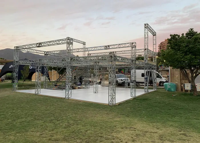 Estructura PRAVUS instalada